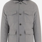 GIUBBOTTO IN MISTO LANA E CASHMERE MOUGI101197 U0051 MOORER 