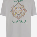 T-SHIRT IN COTONE CON LOGO MPF25JTS001 11 CASABLANCA 