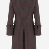 Cappotto da equitazione monopetto in misto lana CH25WMA14169 990 CHLOE 