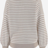 MAGLIA A RIGHE IN COTONE R2N121 416 BRUNO MANETTI 