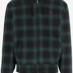 FELPA IN COTONE CON MOTIVO A QUADRI 710981464 001 POLO RALPH LAUREN 