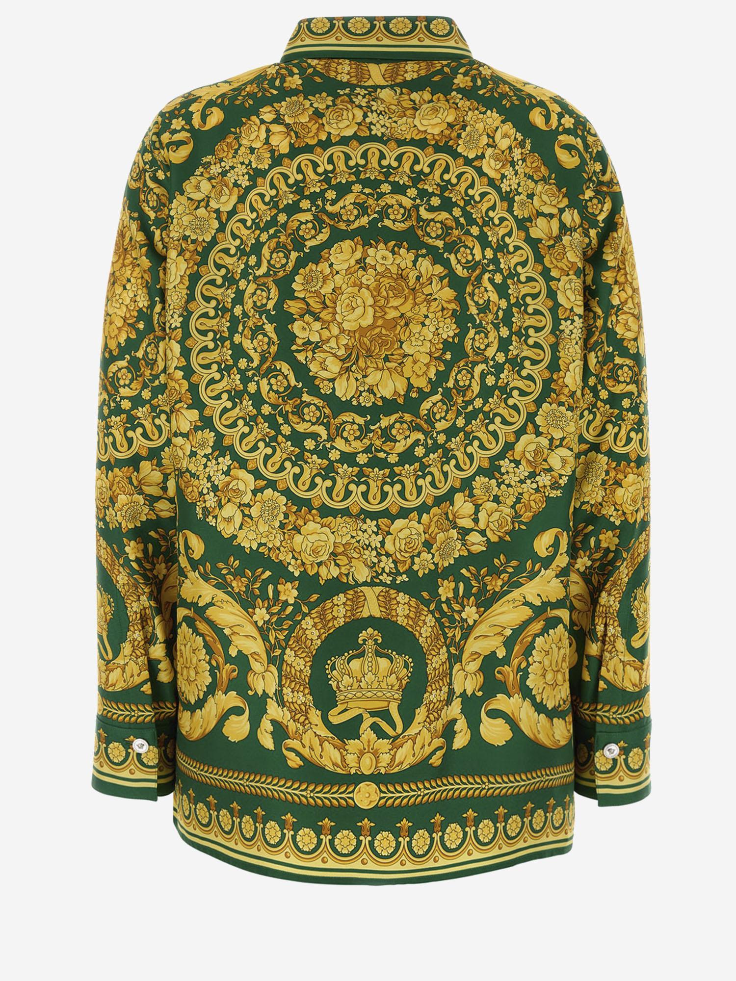 CAMICIA MARCOS IN SETA 1001360 1A042365GD10 VERSACE 