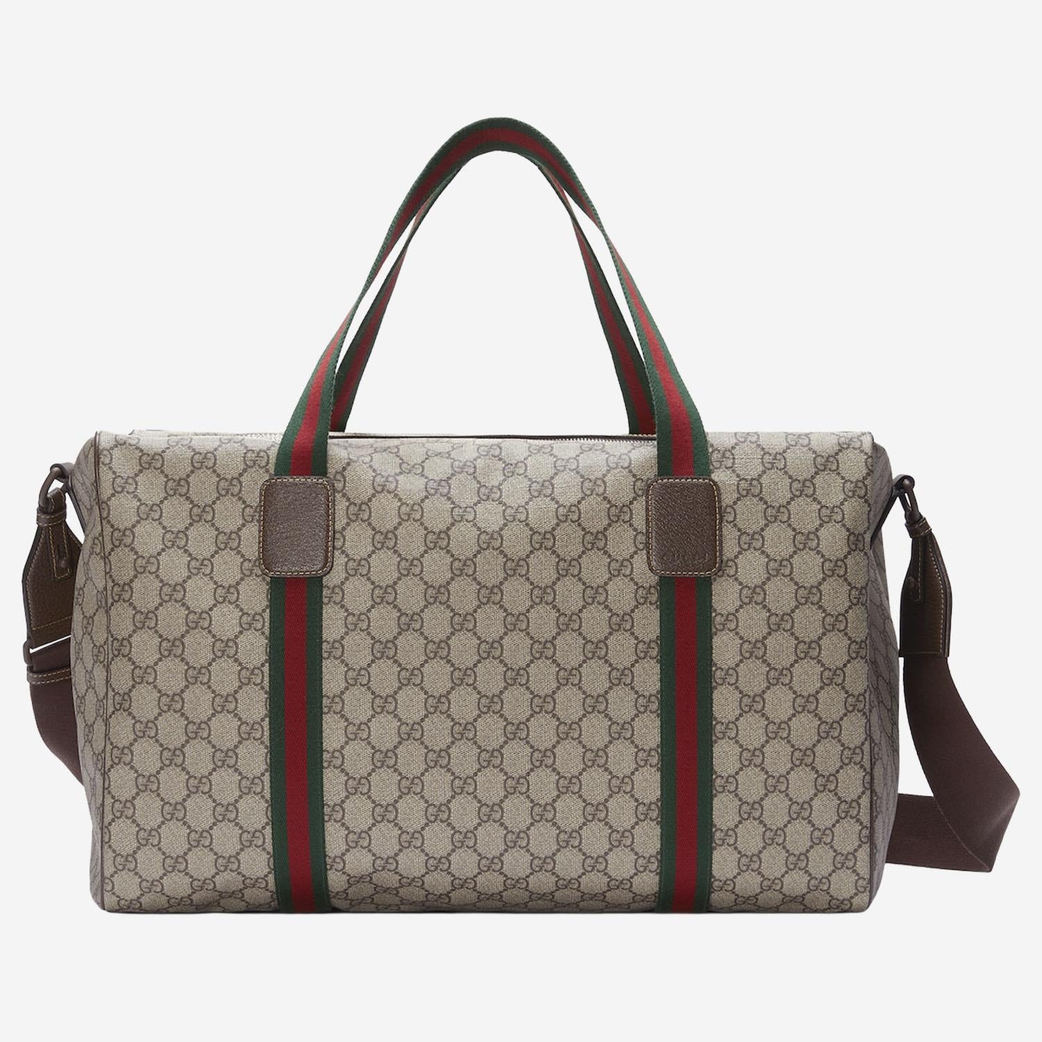 BORSA DA VIAGGIO CON DETTAGLIO WEB 758664 FACK79768 GUCCI 