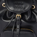 ZAINO IN PELLE CON LOGO 5BZ045 2CRWF0002 MIU MIU 