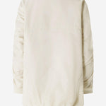 Bomber lungo in raso tecnico 105340 A2OLC14 PINKO 