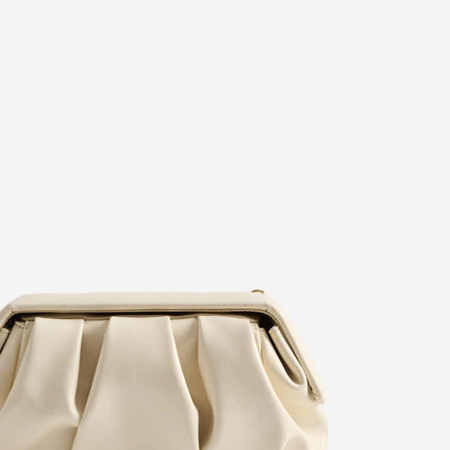 BORSA AFRODITE IN TESSUTO VEGANO TMCOAFN81 SHELL THE MOIRE 