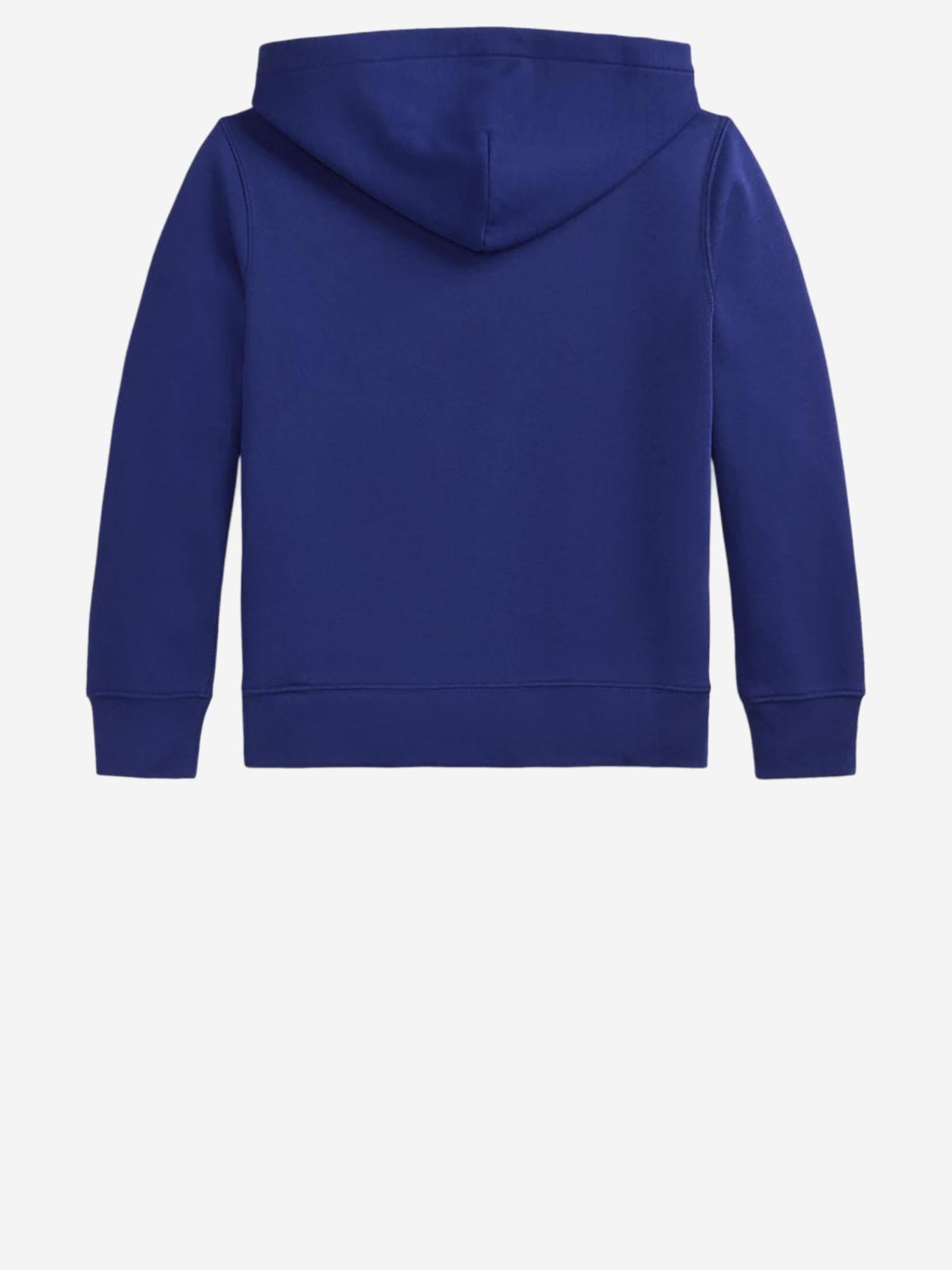 FELPA IN MISTO COTONE CON STAMPA POLO BEAR 323981262 001 POLO RALPH LAUREN KIDS 