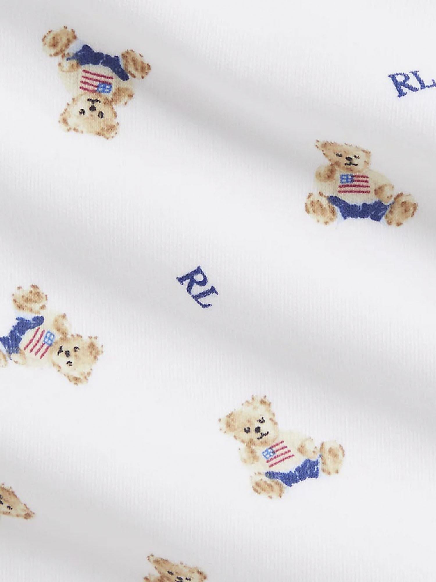 SET REGALO POLO BEAR TRE PEZZI IN COTONE 320P00760 001 POLO RALPH LAUREN KIDS 