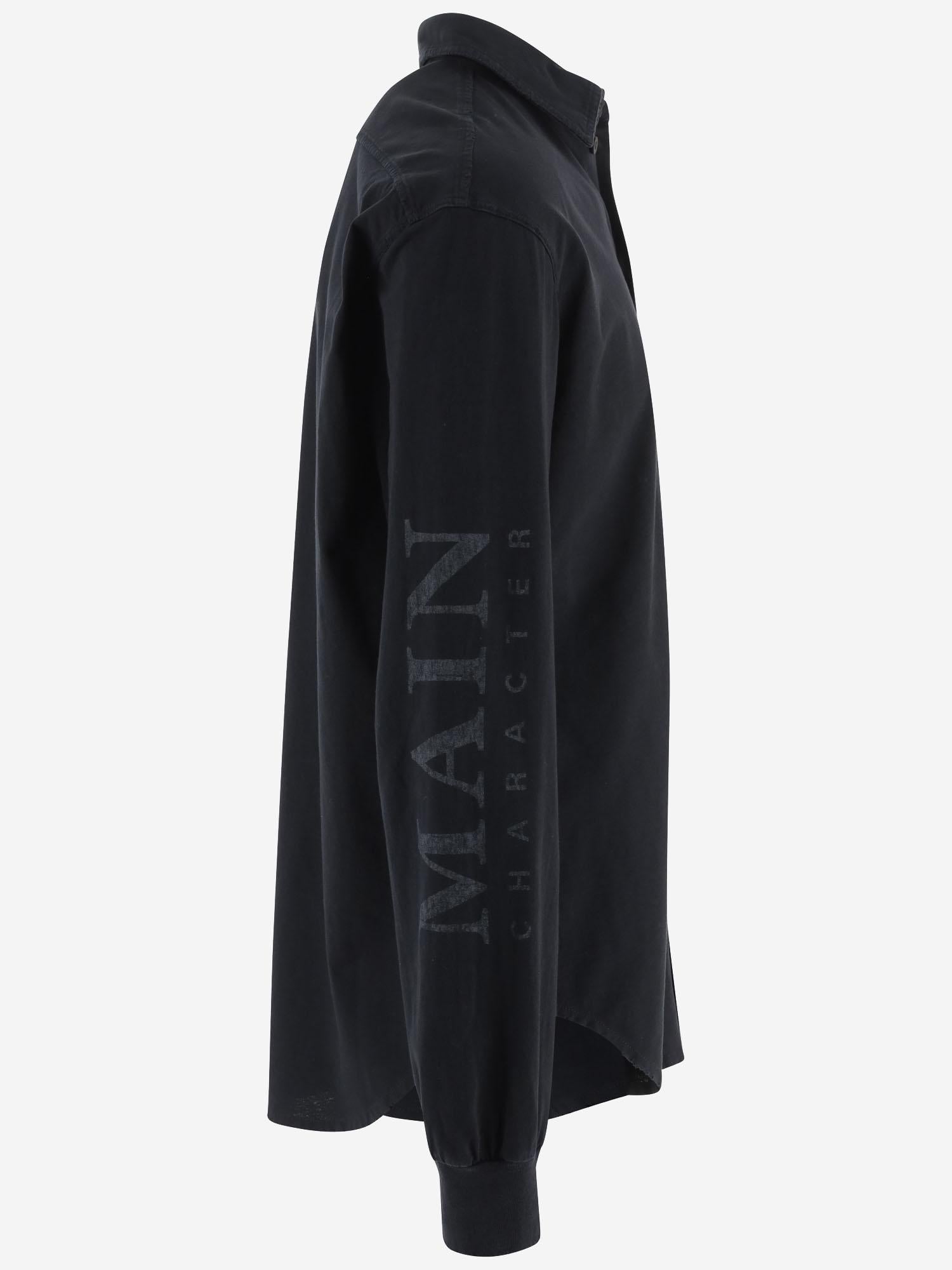 CAMICIA CON MANICHE STILE T-SHIRT MAIN CHARACTER ARTWORK 850260 TTVB91083 BALENCIAGA 