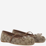BALLERINE IN TESSUTO GG 814321 FAD6C9745 GUCCI 