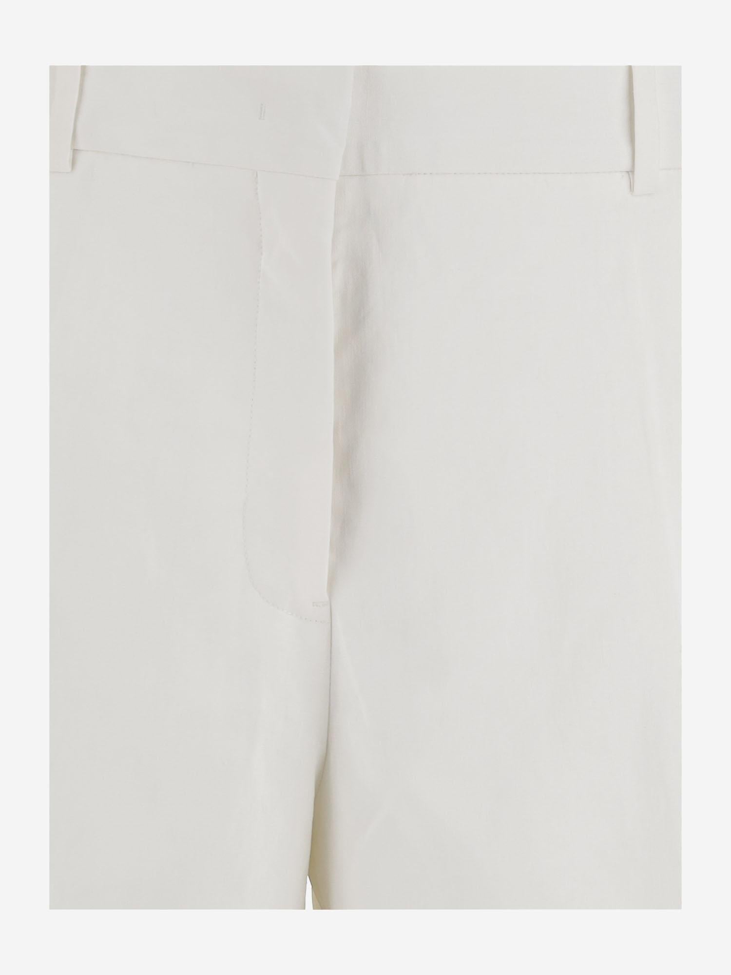 PANTALONI CORTI IN LINO J02KA0323 J60001100 JIL SANDER 