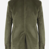 GIACCA MONOPETTO IN VELLUTO DI COTONE STRETCH JBERTHA16B 800020V1174 TAGLIATORE 