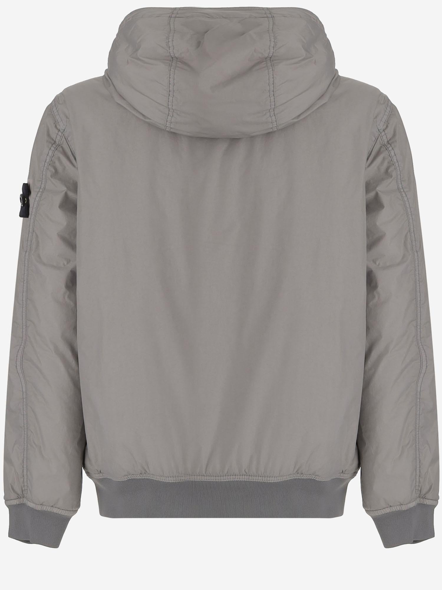 GIACCA IN NYLON CON LOGO 4100007 S0A23V0064 STONE ISLAND KIDS 