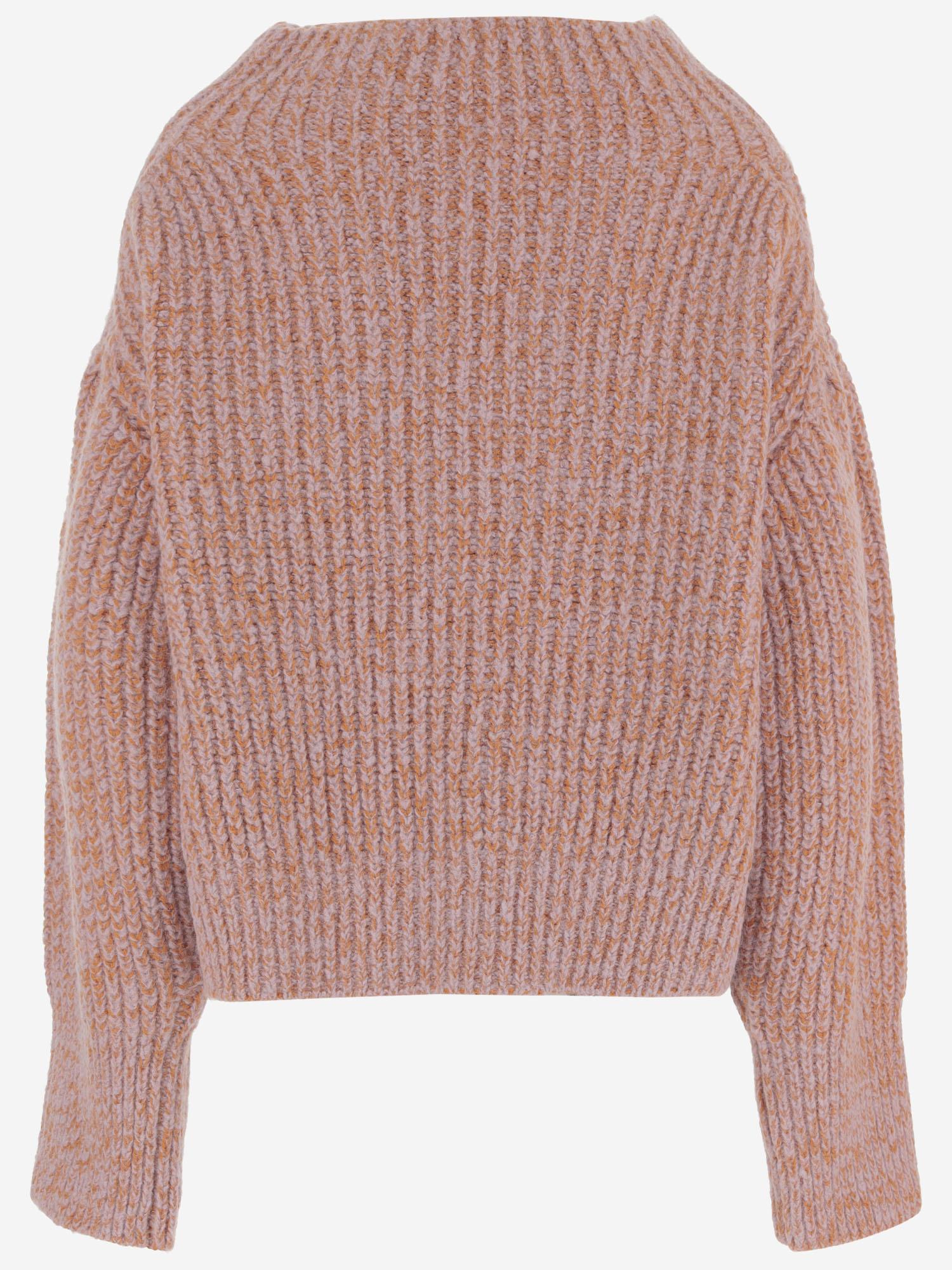 Maglione in misto lana con charm 011229 2725353 DRIES VAN NOTEN 
