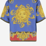CAMICIA IN SETA STAMPATA 1024642 1A179565UG70 VERSACE 
