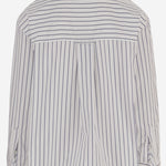 CAMICIA IN COTONE A RIGHE USH808CO0220 A074 AMI 