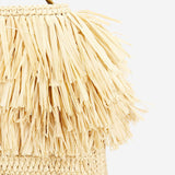 BORSA A TRACOLLA IN RAFIA 862920 GAAGC2791 SAINT LAURENT 