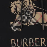 FELPA IN COTONE CON LOGO 8119021 BLACK BURBERRY 