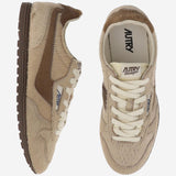 SNEAKERS WINDSPIN IN PELLE WSLWYN03 IVORY AUTRY 