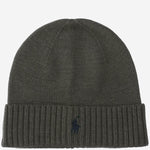 BEANIE IN LANA CON LOGO 710886137 019 POLO RALPH LAUREN 