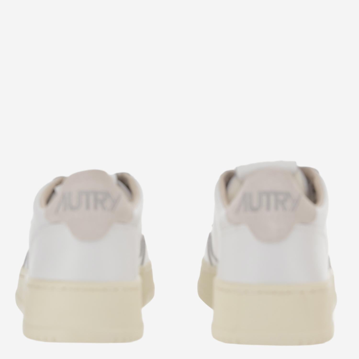 SNEAKERS MEDALIST LOW AULWSW02 LEATSWOLLWHTSILV AUTRY 