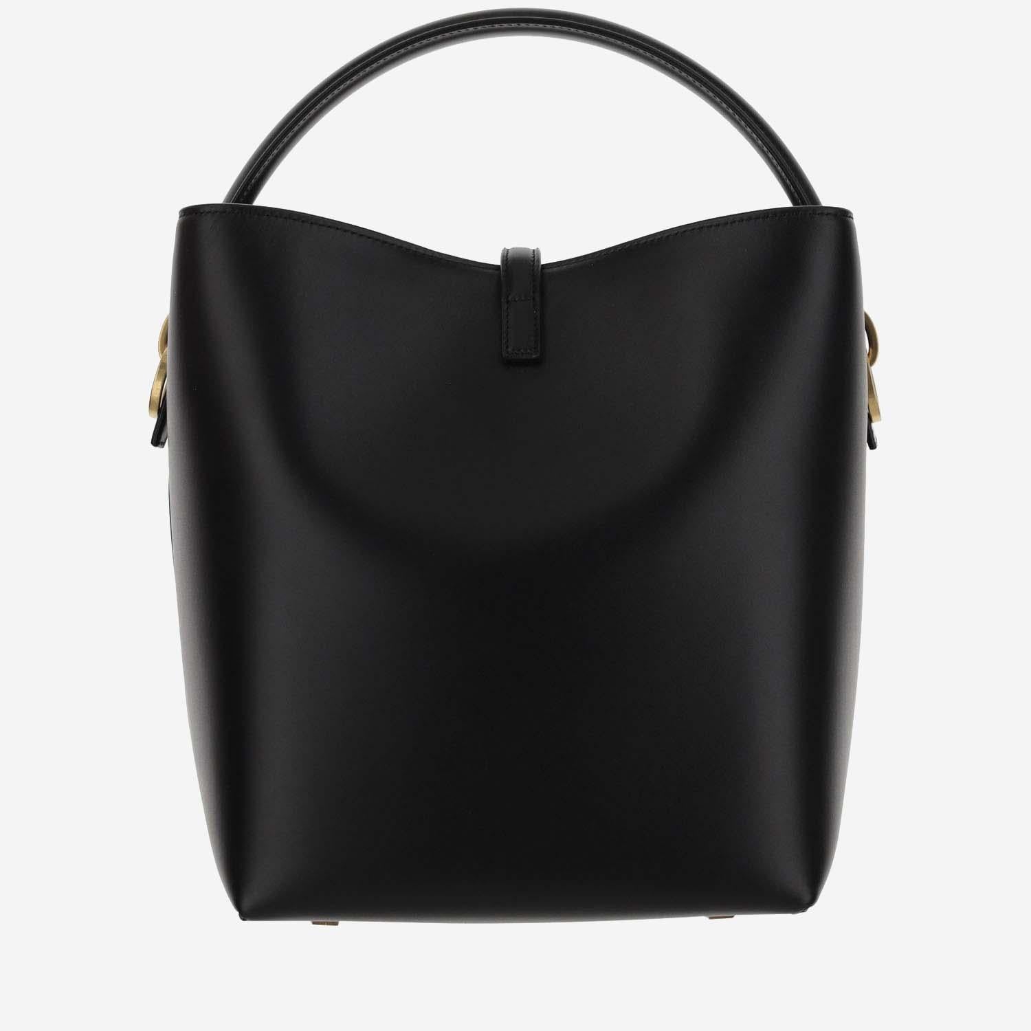 BORSA LE 37 IN PELLE LUCIDA 742828 2R20W1000 SAINT LAURENT 