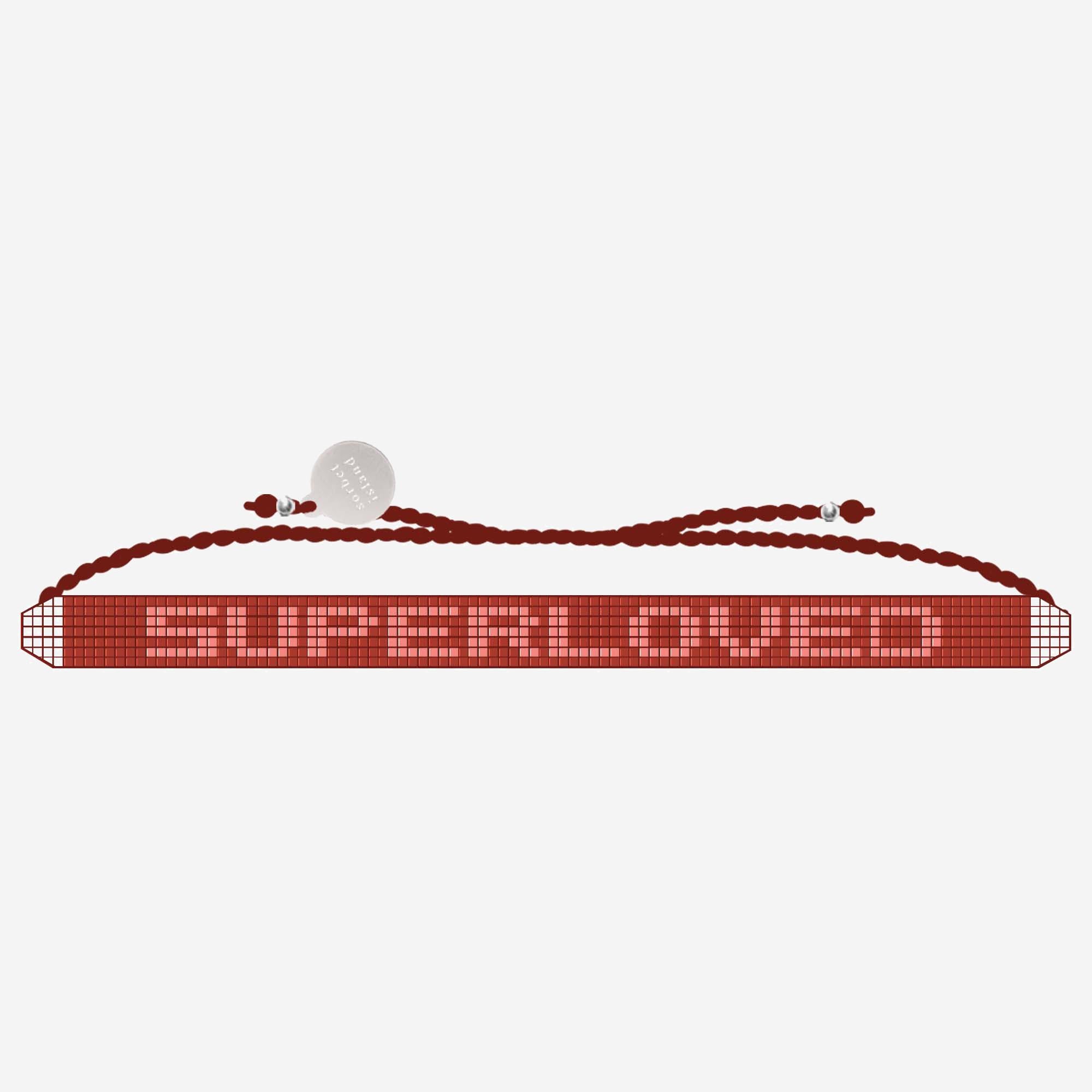 BRACCIALE DI PERLINE IN VETRO SUPERLOVED  SORBET ISLAND 
