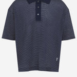 POLO AMI DE COEUR IN COTONE A RIGHE UPL422JE0212 A044 AMI 