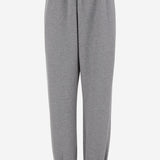 PANTALONI DA JOGGING IN MISTO COTONE 6252K21067 LIGHTGREYMELANGE CARVEN 