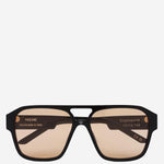 OCCHIALI DA SOLE CON LOGO DOPPIOPONTE BLACKORANGE FACE HIDE 