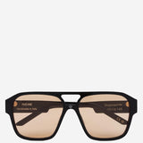 OCCHIALI DA SOLE CON LOGO DOPPIOPONTE BLACKORANGE FACE HIDE 
