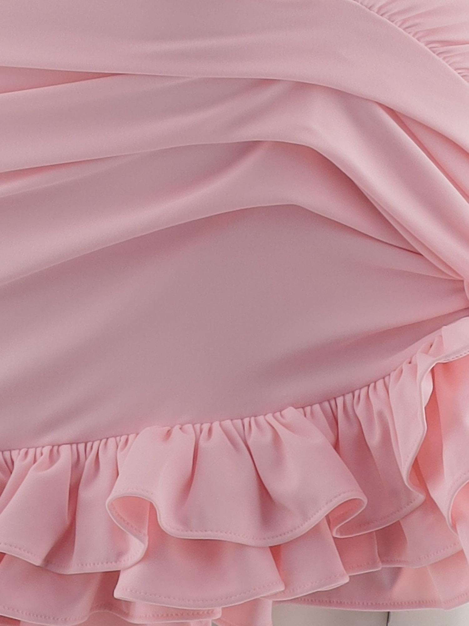 PANTALONI CORTI IN JERSEY TECNICO CON DRAPPEGGI SKW00680AW00096 430 JACQUEMUS 