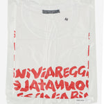 T-SHIRT STAMPA NATALE TSHIRTNATALE WHITE BINI SILVIA 