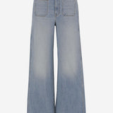 JEANS IN COTONE 1185916020 020 KHAITE 