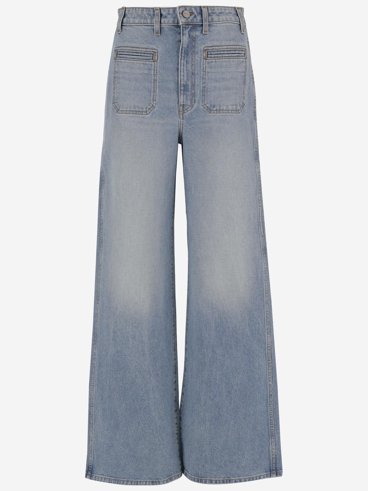 JEANS IN COTONE 1185916020 020 KHAITE 