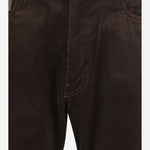PANTALONI A COSTE IN MISTO COTONE CON DETTAGLI IN PELLE WPP026W25 1 JUNYA WATANABE 