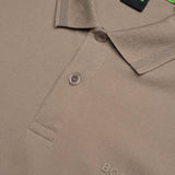 Polo in cotone con logo 50554574 334 HUGO BOSS 