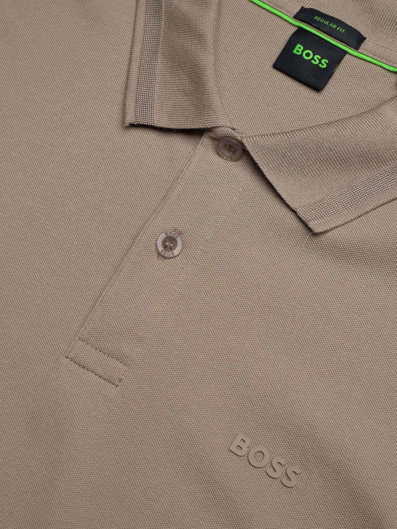 Polo in cotone con logo 50554574 334 HUGO BOSS 