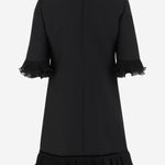 ABITO CORTO IN CREPE COUTURE 7B3VADR7 1CF0NO VALENTINO 