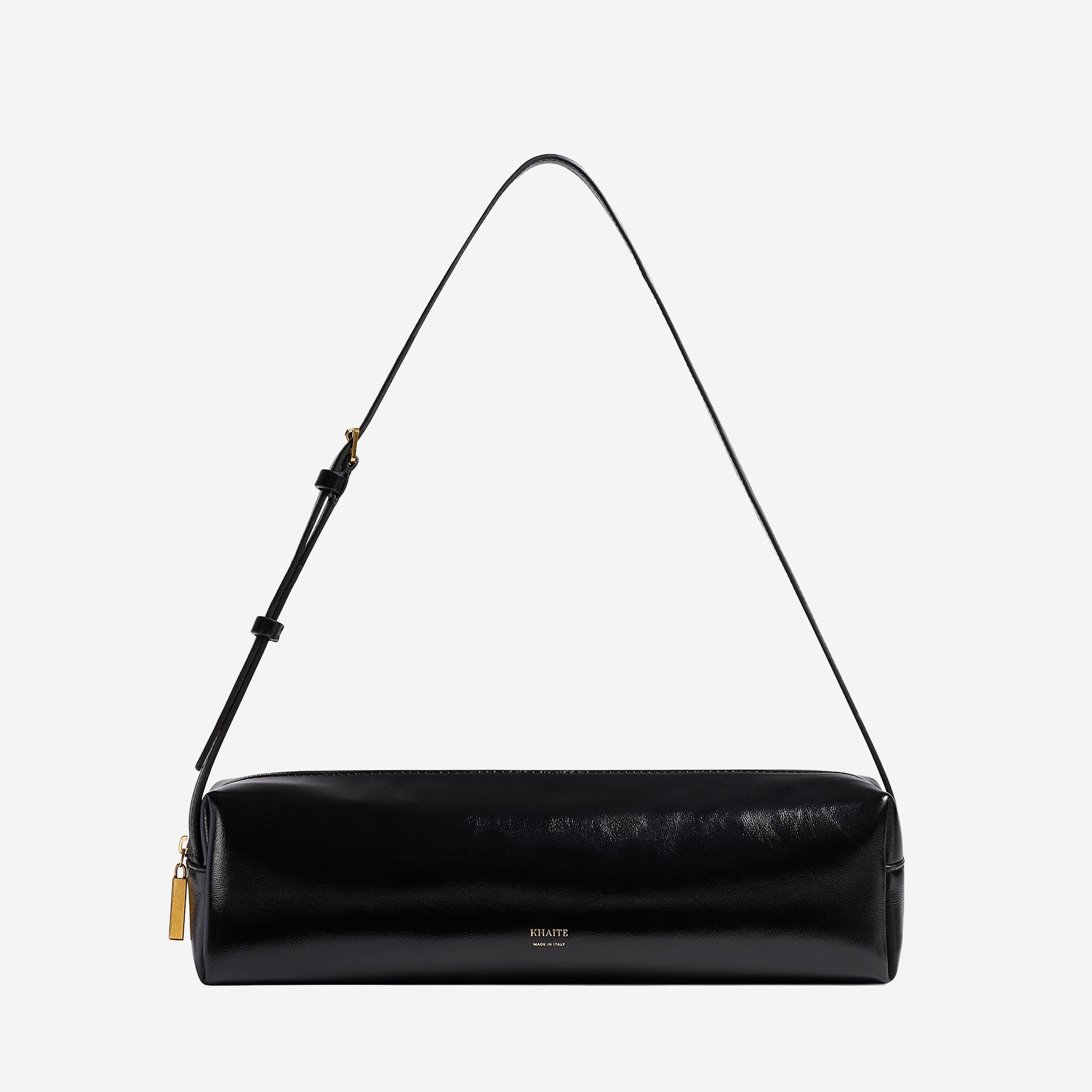 BORSA A TRACOLLA KYE IN PELLE LUCIDA H2050877 200 KHAITE 