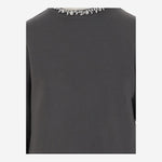 FELPA IN COTONE CON CRISTALLI GWP01223 P00067260318 GOLDEN GOOSE 