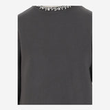 FELPA IN COTONE CON CRISTALLI GWP01223 P00067260318 GOLDEN GOOSE 