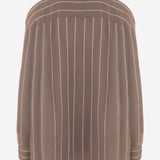 CAMICIA IN VISCOSA E SETA A RIGHE CHFS21925 279 THE FRANKIE SHOP 