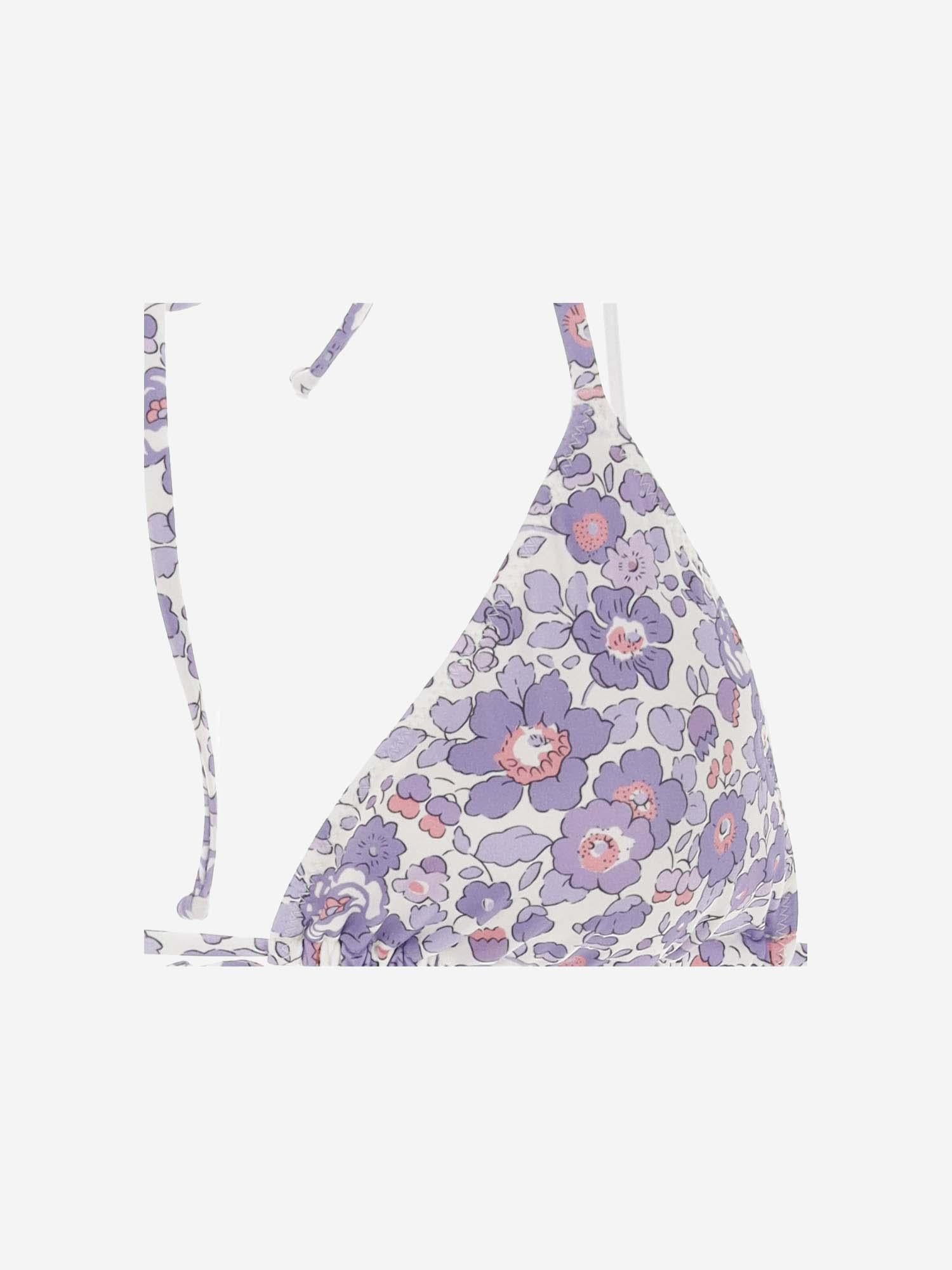 TOP BIKINI CON MOTIVO FLOREALE LEH0001 02897F MC2 SAINT BARTH 