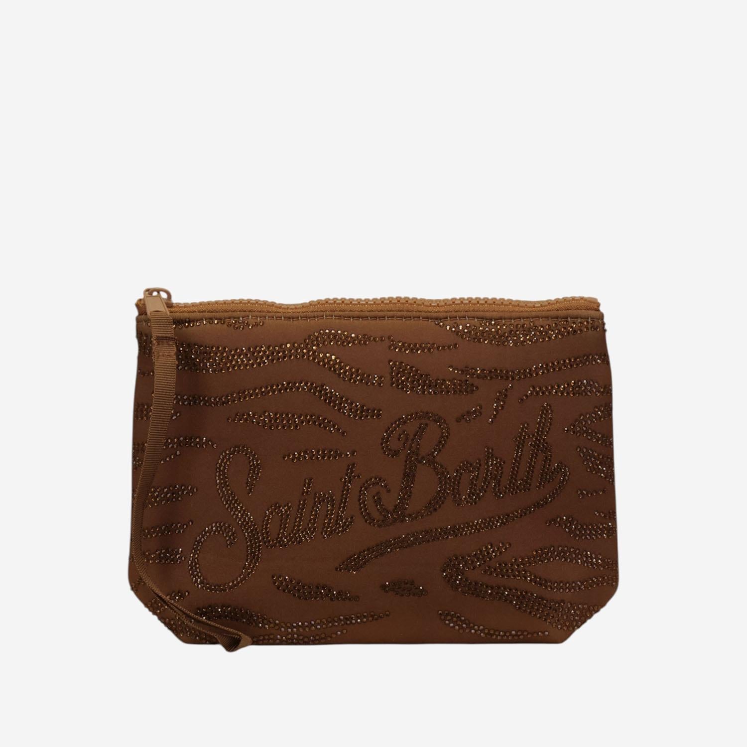 POCHETTE ALINE CON LOGO ALI0032 09241L MC2 SAINT BARTH 