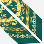FOULARD GIROCOLLO IN SETA IBA0005 1A067235GD10 VERSACE 
