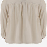 Camicia in cotone e viscosa 25W198 RICE 1+ IN THE FAMILY KIDS 