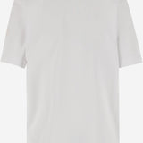 T-SHIRT IN COTONE CON LOGO 8C00012 89AUG00A MONCLER 