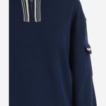 MAGLIA JIB IN COTONE E CASHMERE W41430RM NAV GUEST IN RESIDENCE 