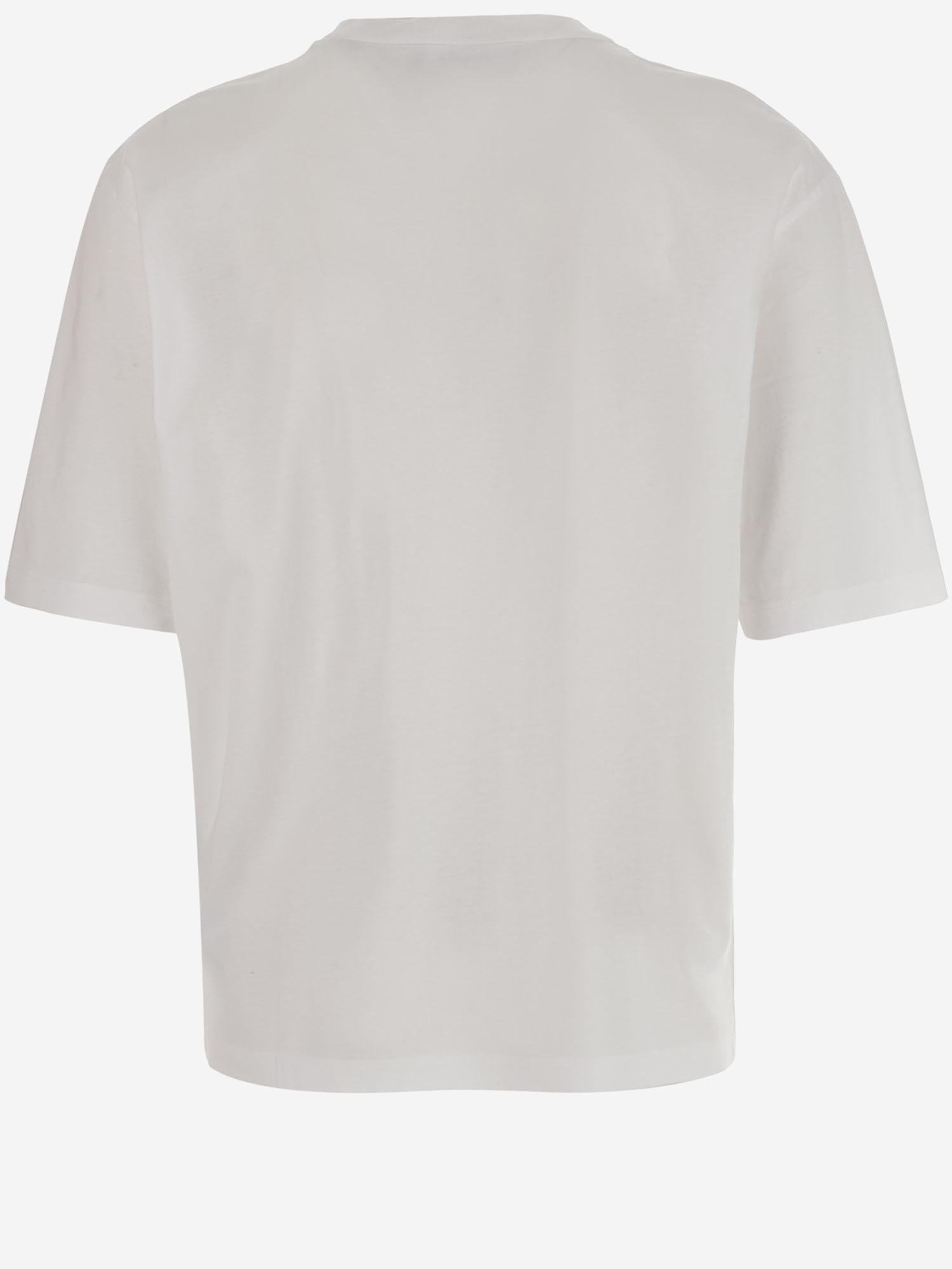 T-SHIRT IN COTONE CON LOGO S74GD1407 S23009100 DSQUARED2 